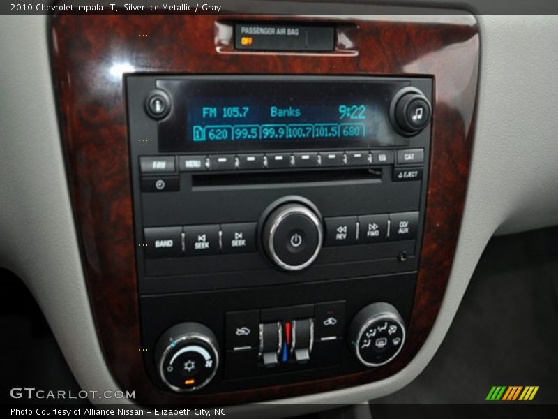 Silver Ice Metallic / Gray 2010 Chevrolet Impala LT
