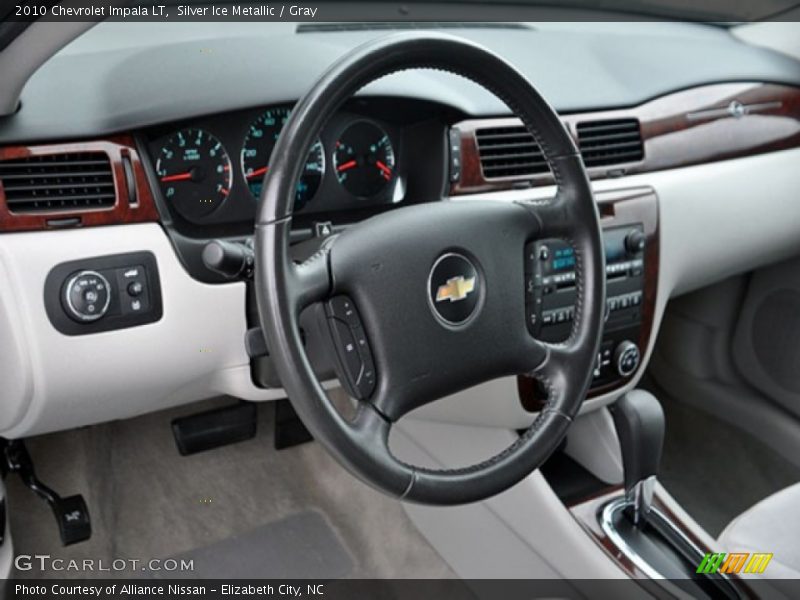 Silver Ice Metallic / Gray 2010 Chevrolet Impala LT