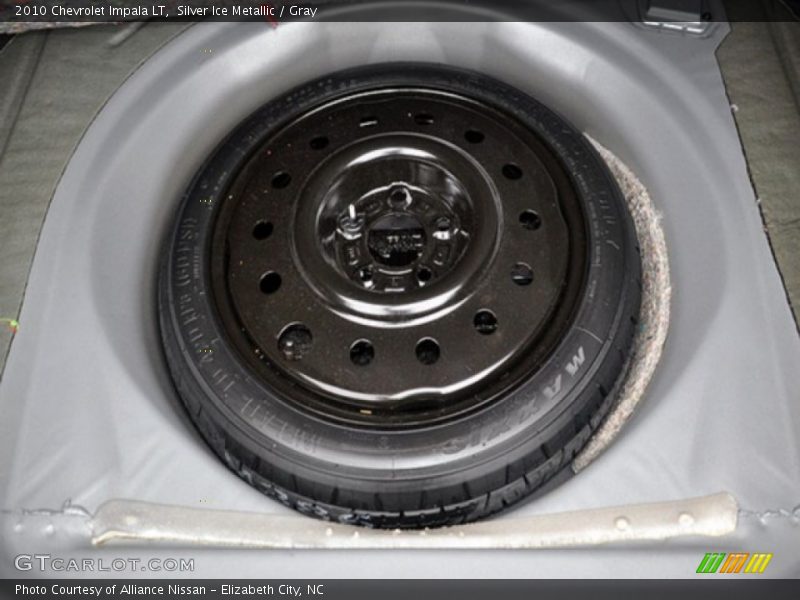 Silver Ice Metallic / Gray 2010 Chevrolet Impala LT