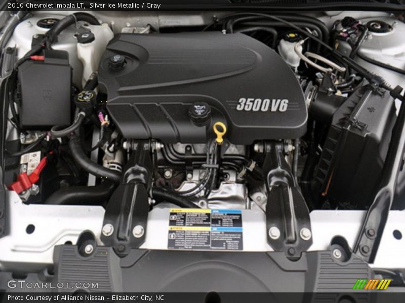 Silver Ice Metallic / Gray 2010 Chevrolet Impala LT