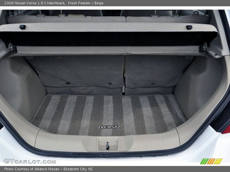 Fresh Powder / Beige 2009 Nissan Versa 1.8 S Hatchback