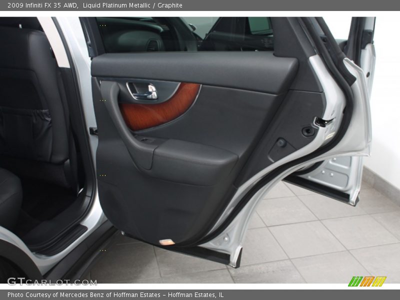 Liquid Platinum Metallic / Graphite 2009 Infiniti FX 35 AWD