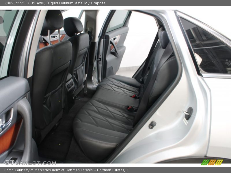 Liquid Platinum Metallic / Graphite 2009 Infiniti FX 35 AWD