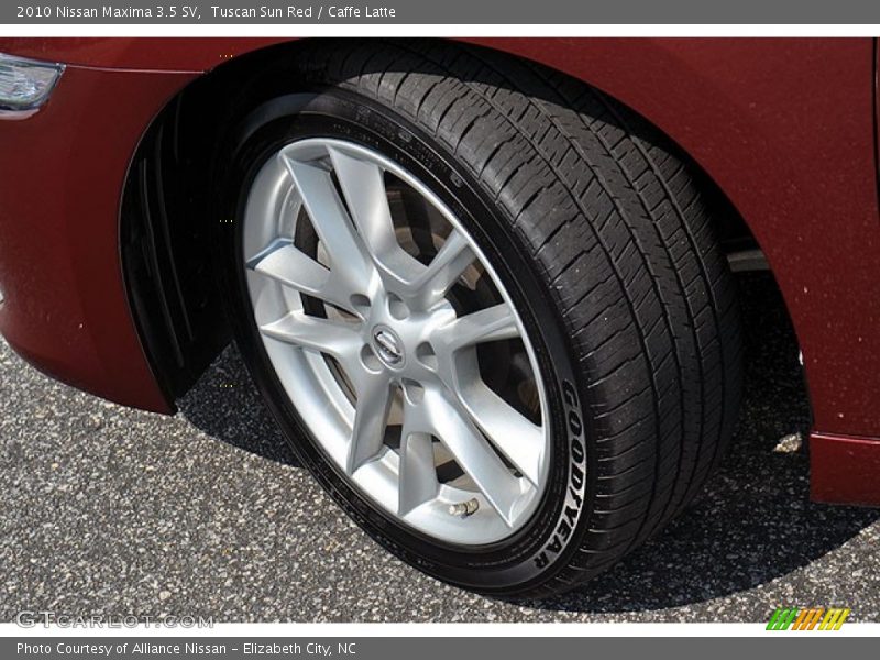 Tuscan Sun Red / Caffe Latte 2010 Nissan Maxima 3.5 SV