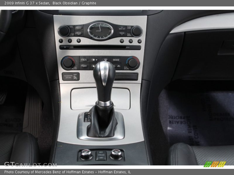 Black Obsidian / Graphite 2009 Infiniti G 37 x Sedan