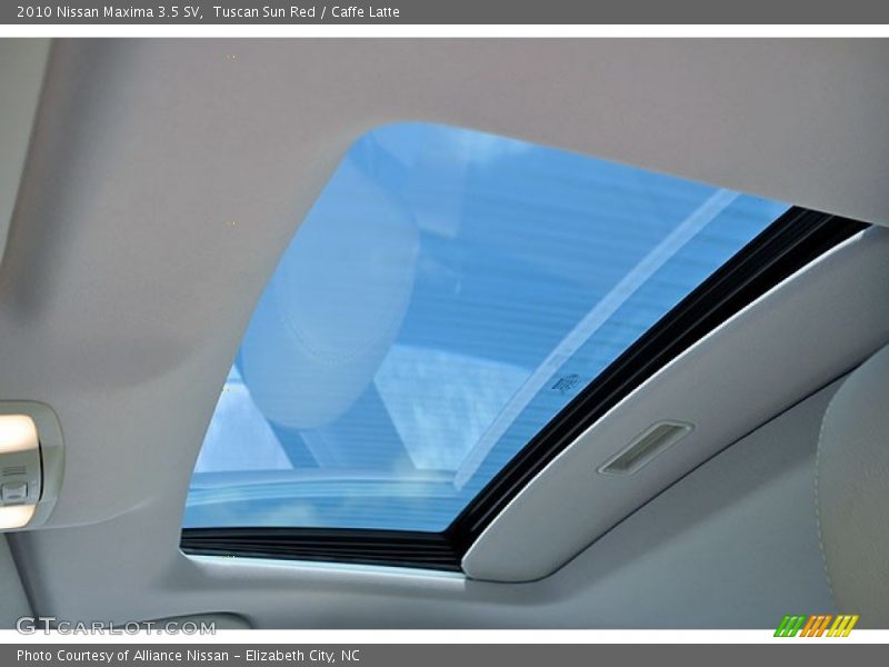 Tuscan Sun Red / Caffe Latte 2010 Nissan Maxima 3.5 SV