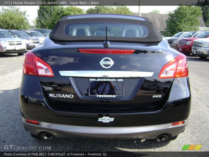 Super Black / Black 2011 Nissan Murano CrossCabriolet AWD