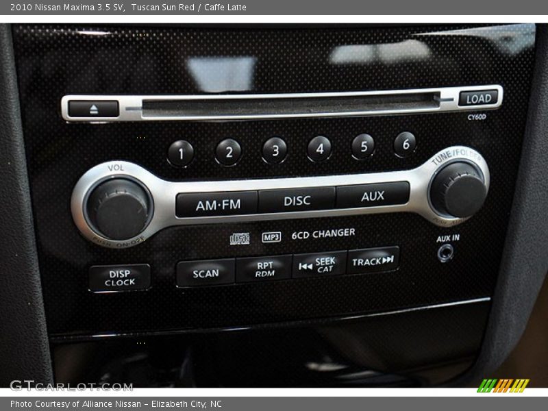 Tuscan Sun Red / Caffe Latte 2010 Nissan Maxima 3.5 SV