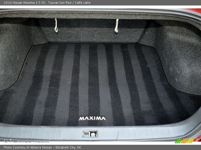 Tuscan Sun Red / Caffe Latte 2010 Nissan Maxima 3.5 SV