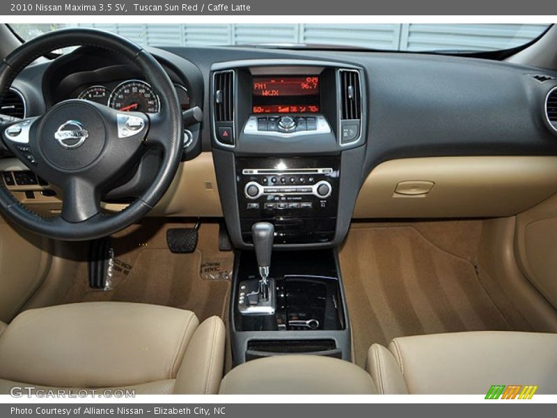 Tuscan Sun Red / Caffe Latte 2010 Nissan Maxima 3.5 SV