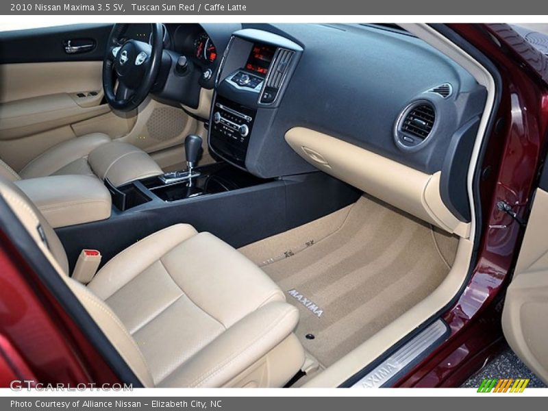Tuscan Sun Red / Caffe Latte 2010 Nissan Maxima 3.5 SV