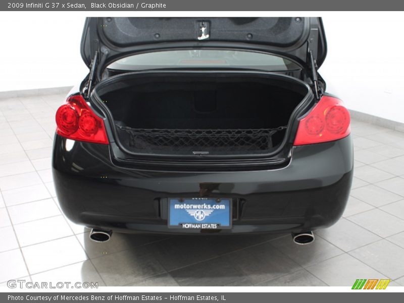 Black Obsidian / Graphite 2009 Infiniti G 37 x Sedan