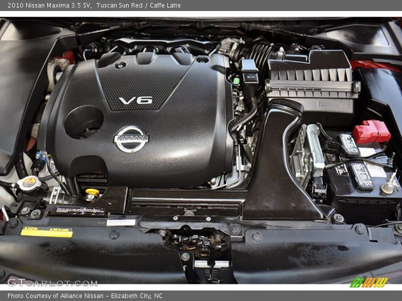 Tuscan Sun Red / Caffe Latte 2010 Nissan Maxima 3.5 SV