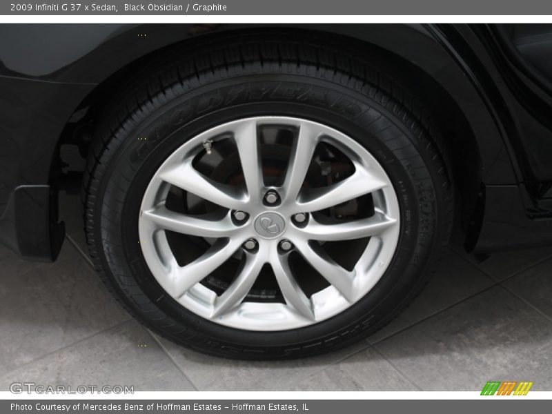 Black Obsidian / Graphite 2009 Infiniti G 37 x Sedan