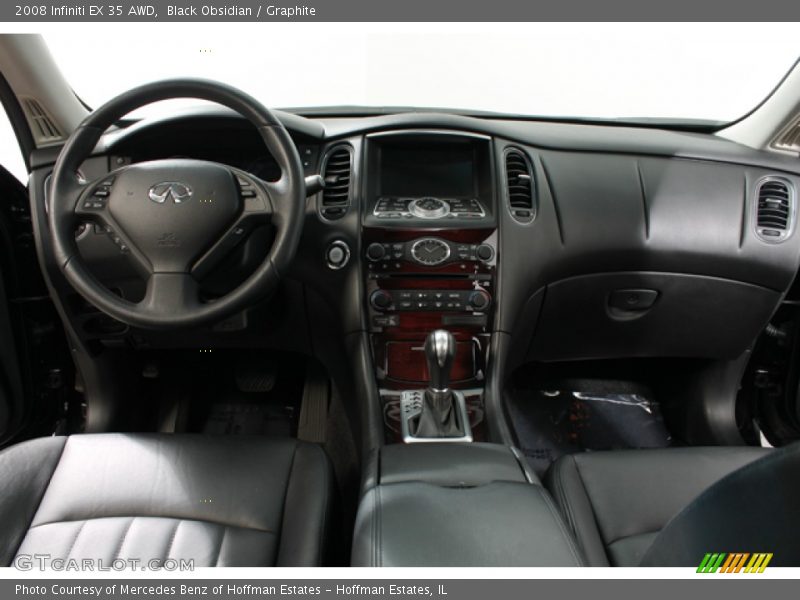 Black Obsidian / Graphite 2008 Infiniti EX 35 AWD