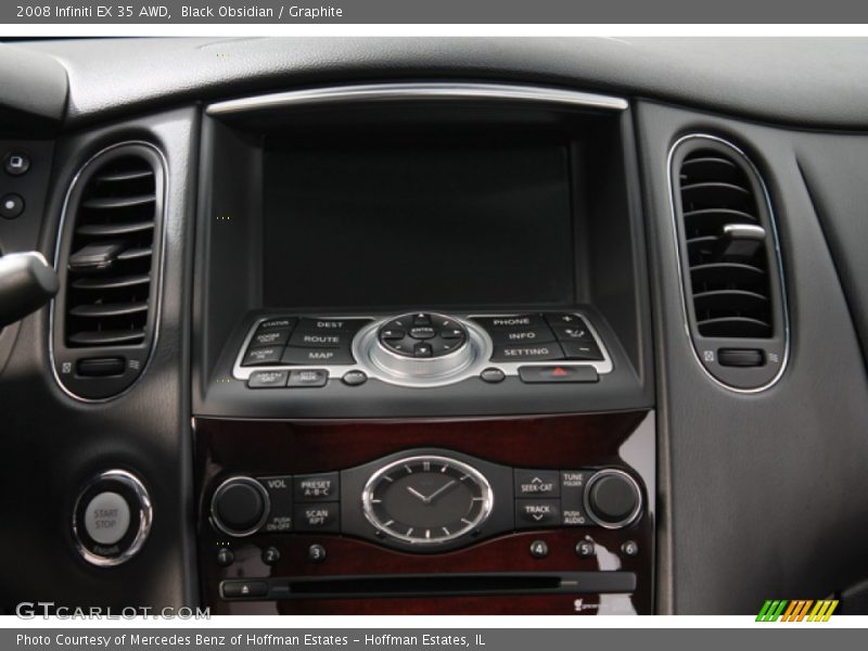 Black Obsidian / Graphite 2008 Infiniti EX 35 AWD