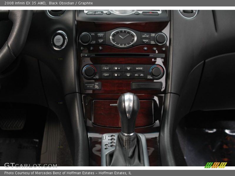 Black Obsidian / Graphite 2008 Infiniti EX 35 AWD