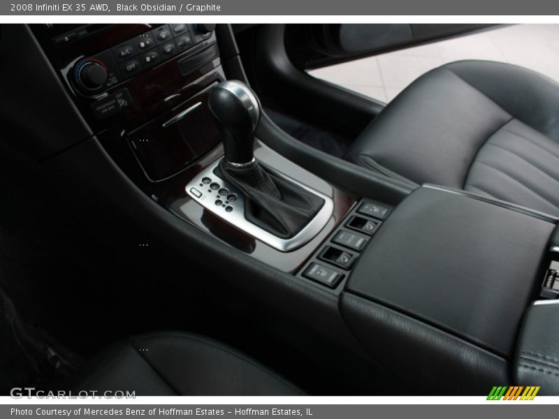 Black Obsidian / Graphite 2008 Infiniti EX 35 AWD