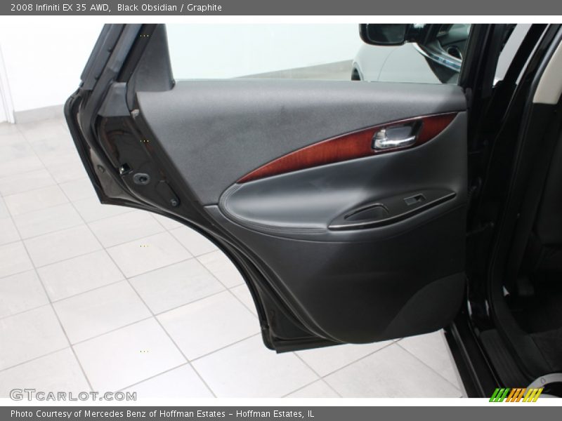 Black Obsidian / Graphite 2008 Infiniti EX 35 AWD
