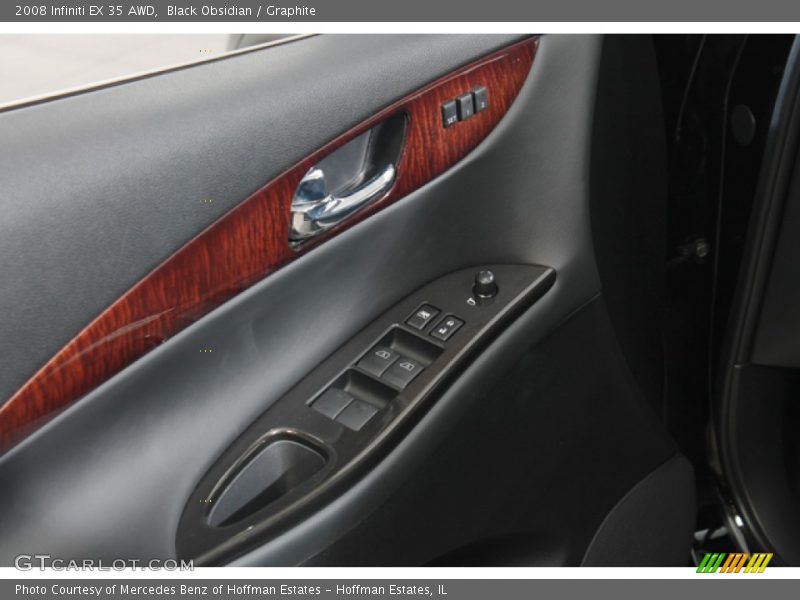 Black Obsidian / Graphite 2008 Infiniti EX 35 AWD