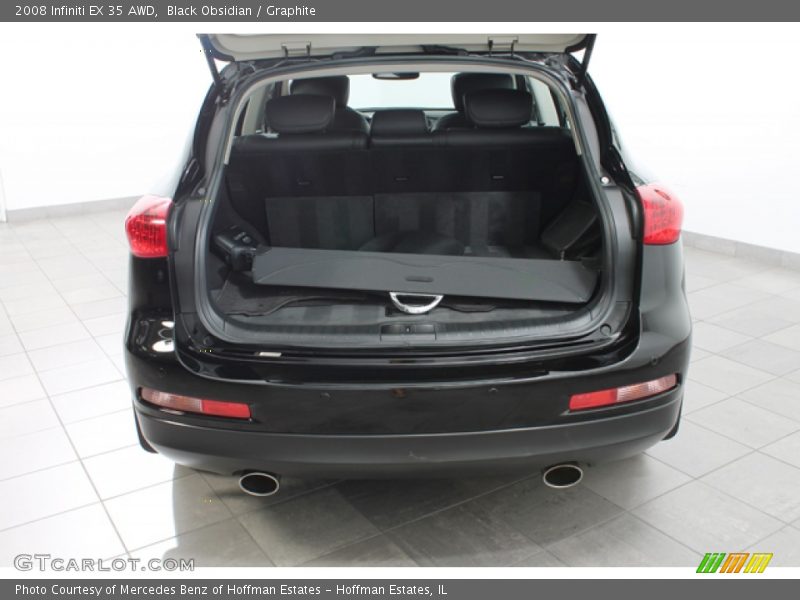 Black Obsidian / Graphite 2008 Infiniti EX 35 AWD