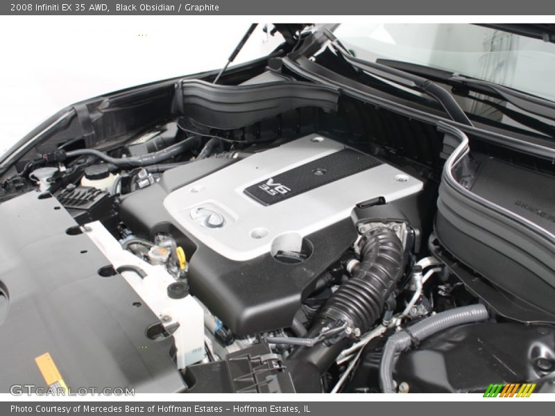Black Obsidian / Graphite 2008 Infiniti EX 35 AWD