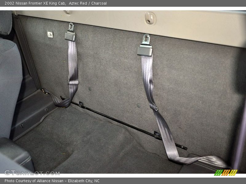 Aztec Red / Charcoal 2002 Nissan Frontier XE King Cab