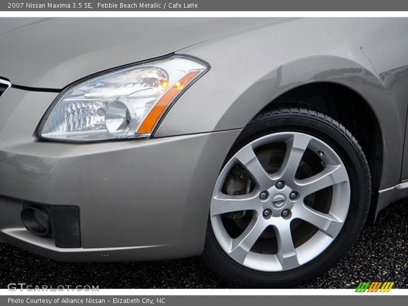 Pebble Beach Metallic / Cafe Latte 2007 Nissan Maxima 3.5 SE