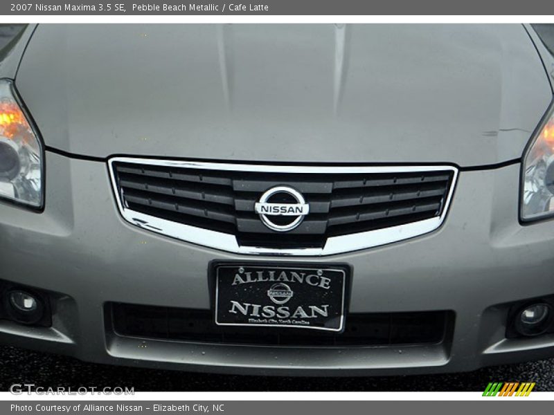 Pebble Beach Metallic / Cafe Latte 2007 Nissan Maxima 3.5 SE