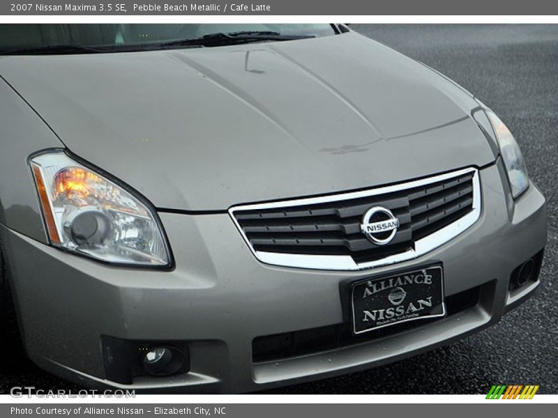 Pebble Beach Metallic / Cafe Latte 2007 Nissan Maxima 3.5 SE