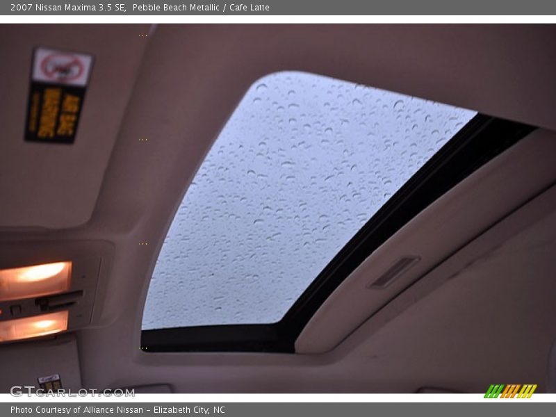 Pebble Beach Metallic / Cafe Latte 2007 Nissan Maxima 3.5 SE