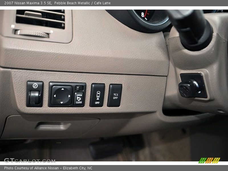Pebble Beach Metallic / Cafe Latte 2007 Nissan Maxima 3.5 SE