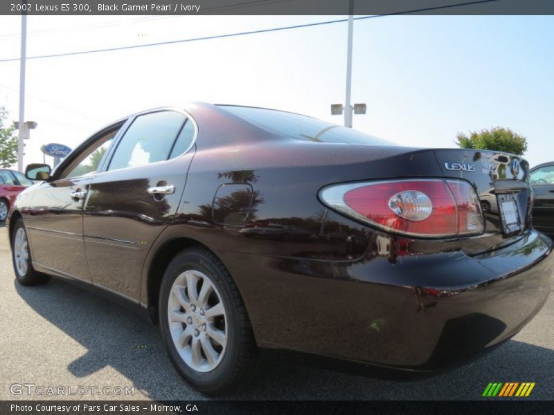 Black Garnet Pearl / Ivory 2002 Lexus ES 300