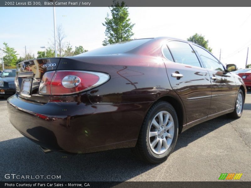 Black Garnet Pearl / Ivory 2002 Lexus ES 300
