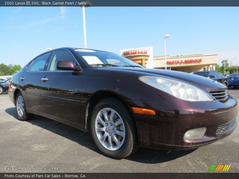 Black Garnet Pearl / Ivory 2002 Lexus ES 300