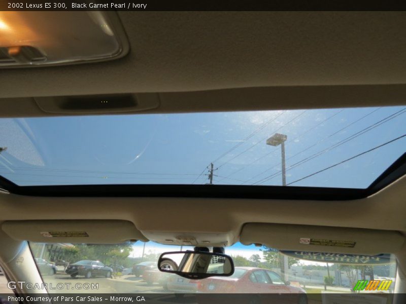 Black Garnet Pearl / Ivory 2002 Lexus ES 300