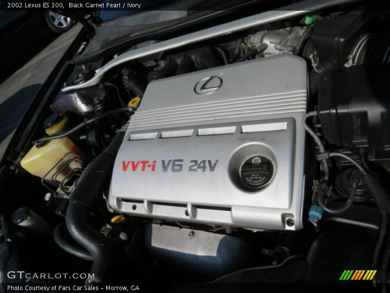 Black Garnet Pearl / Ivory 2002 Lexus ES 300