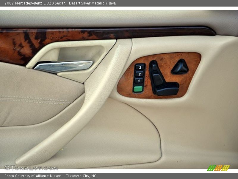 Desert Silver Metallic / Java 2002 Mercedes-Benz E 320 Sedan