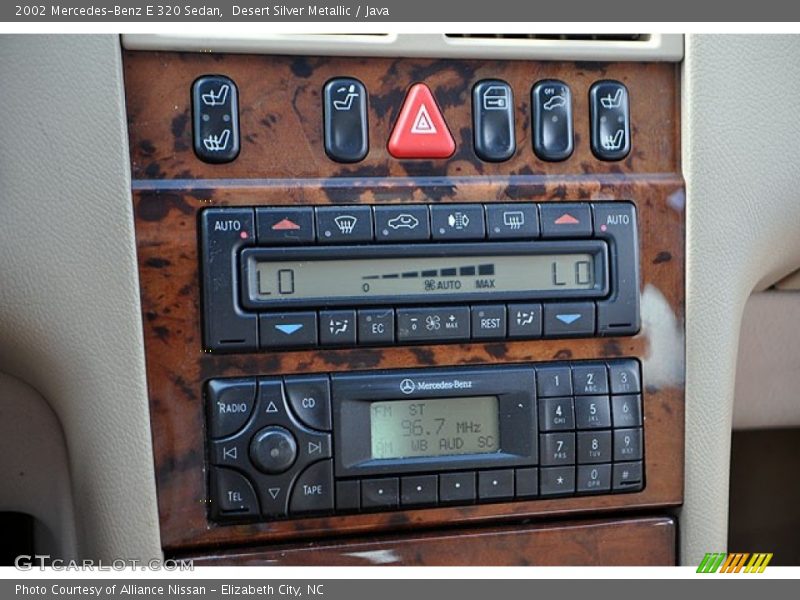 Desert Silver Metallic / Java 2002 Mercedes-Benz E 320 Sedan