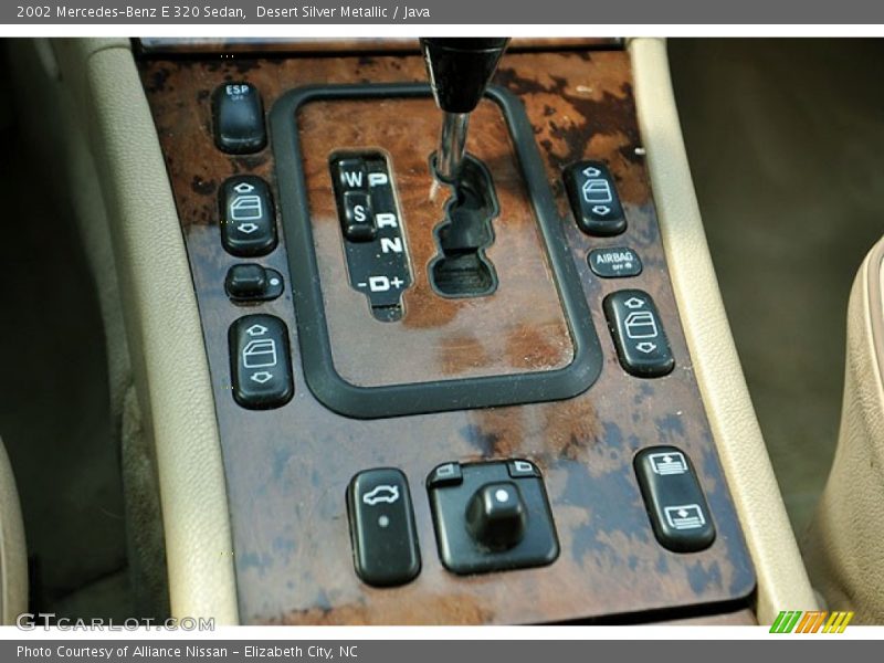 Desert Silver Metallic / Java 2002 Mercedes-Benz E 320 Sedan