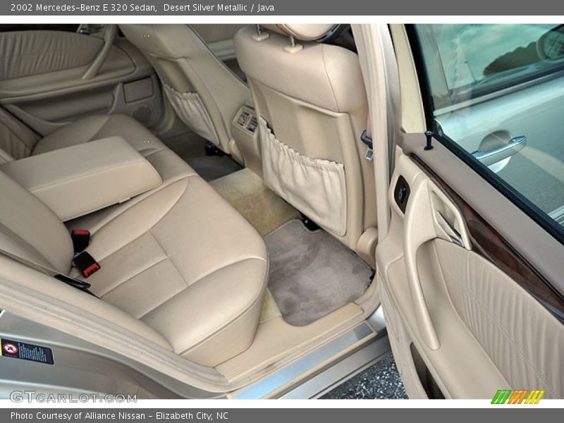 Desert Silver Metallic / Java 2002 Mercedes-Benz E 320 Sedan