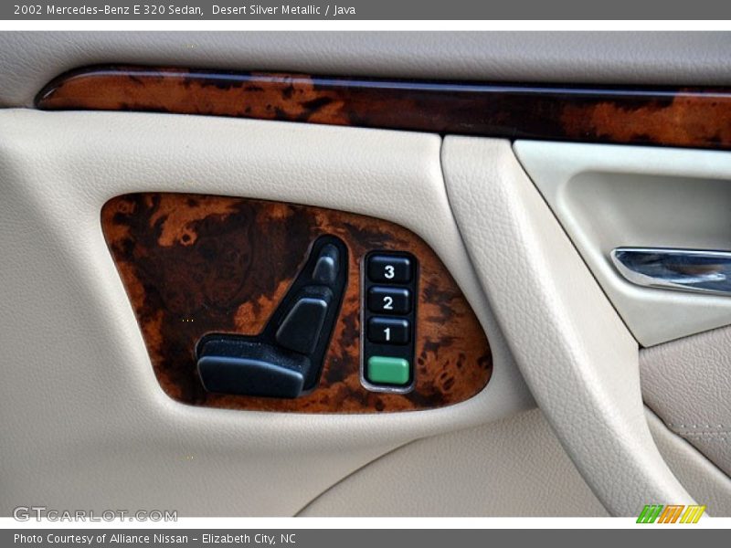 Desert Silver Metallic / Java 2002 Mercedes-Benz E 320 Sedan