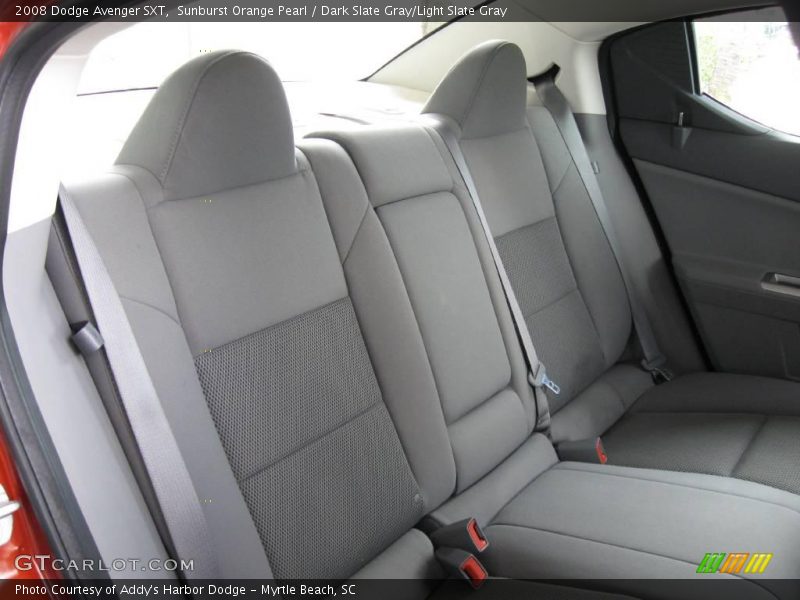Sunburst Orange Pearl / Dark Slate Gray/Light Slate Gray 2008 Dodge Avenger SXT