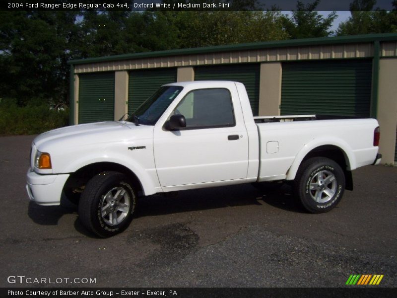 Oxford White / Medium Dark Flint 2004 Ford Ranger Edge Regular Cab 4x4