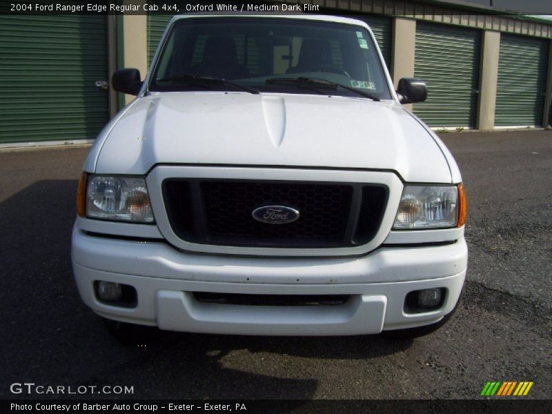 Oxford White / Medium Dark Flint 2004 Ford Ranger Edge Regular Cab 4x4