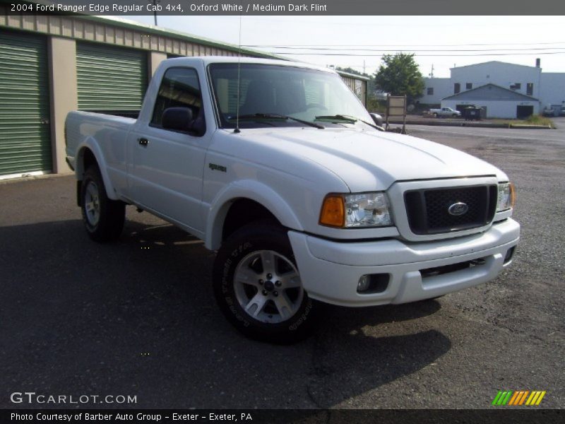 Oxford White / Medium Dark Flint 2004 Ford Ranger Edge Regular Cab 4x4