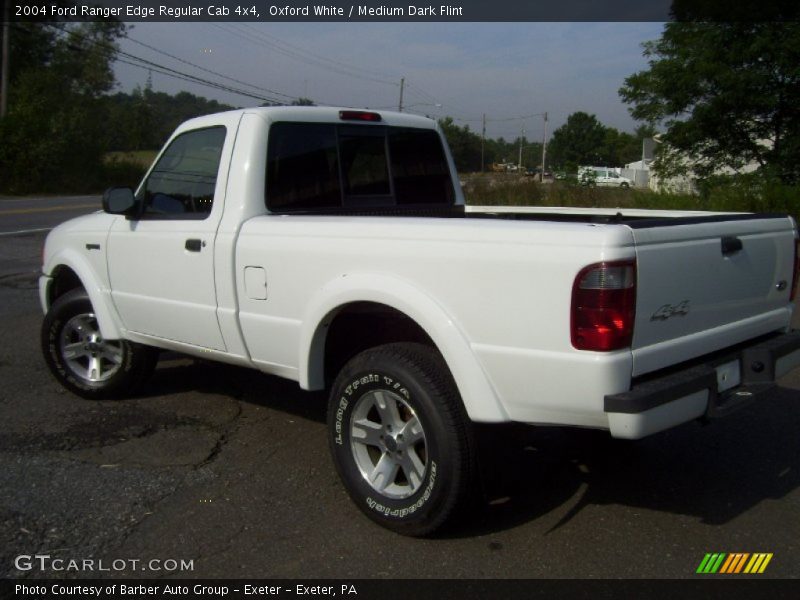 Oxford White / Medium Dark Flint 2004 Ford Ranger Edge Regular Cab 4x4