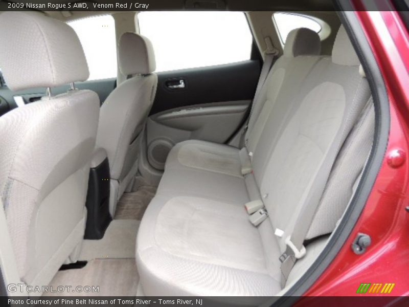 Venom Red / Gray 2009 Nissan Rogue S AWD