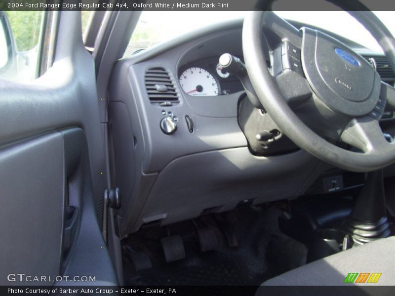 Oxford White / Medium Dark Flint 2004 Ford Ranger Edge Regular Cab 4x4
