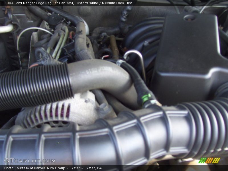 Oxford White / Medium Dark Flint 2004 Ford Ranger Edge Regular Cab 4x4